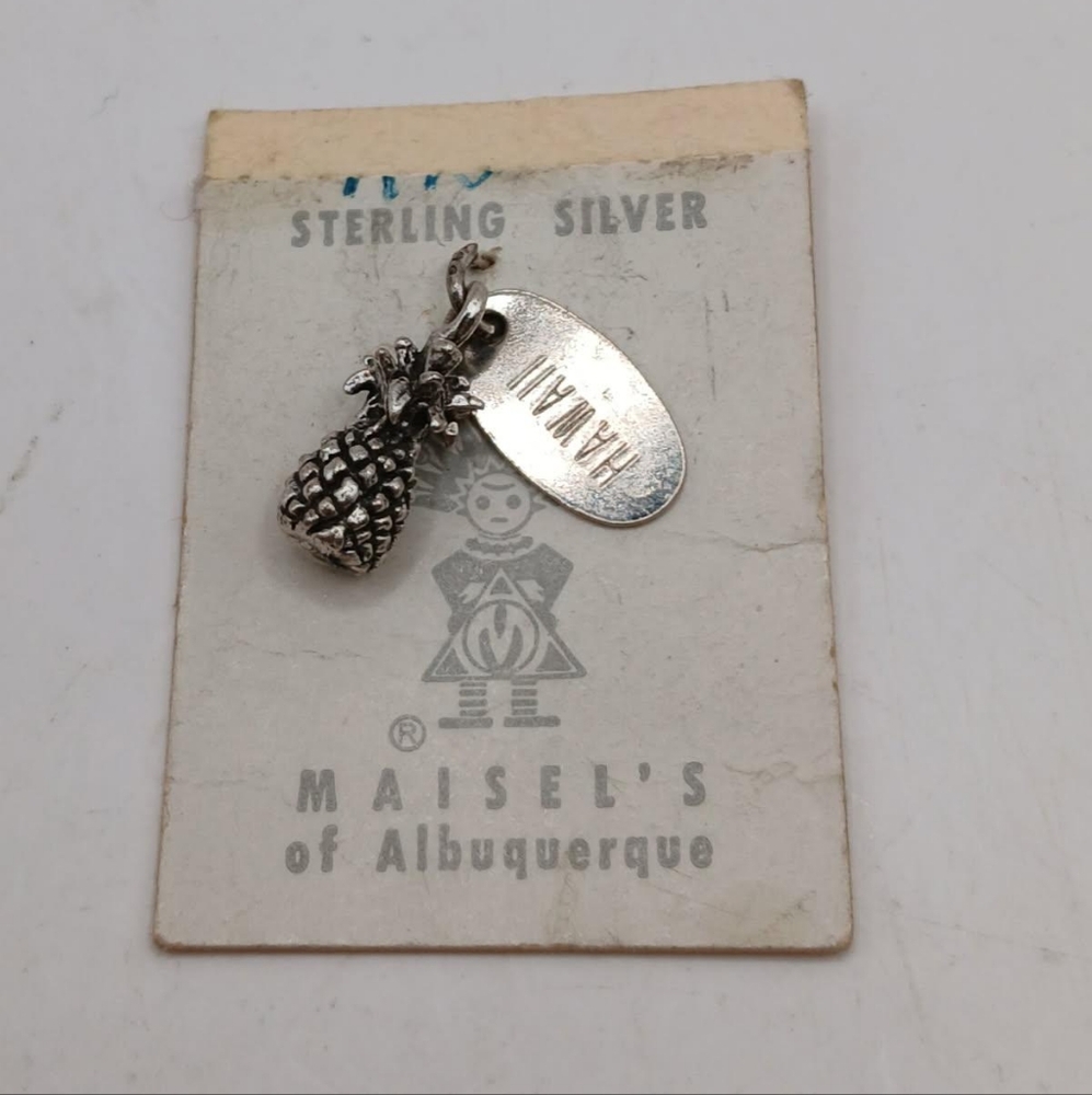 Authentic 925 Sterling Silver Pineapple Women's B… - image 3